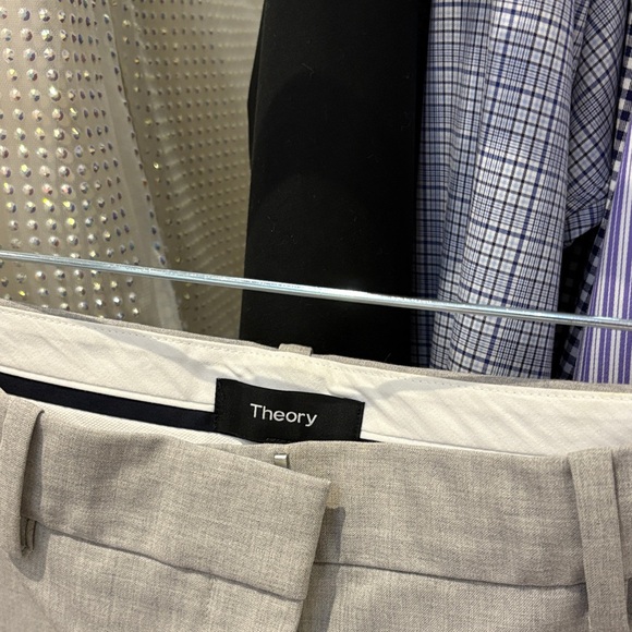 Theory Tan Ankle Pants - Picture 2 of 3